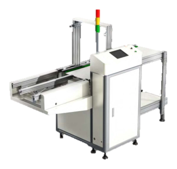 PCB auto stacker equipment rendering cropped from the supplied brochure image